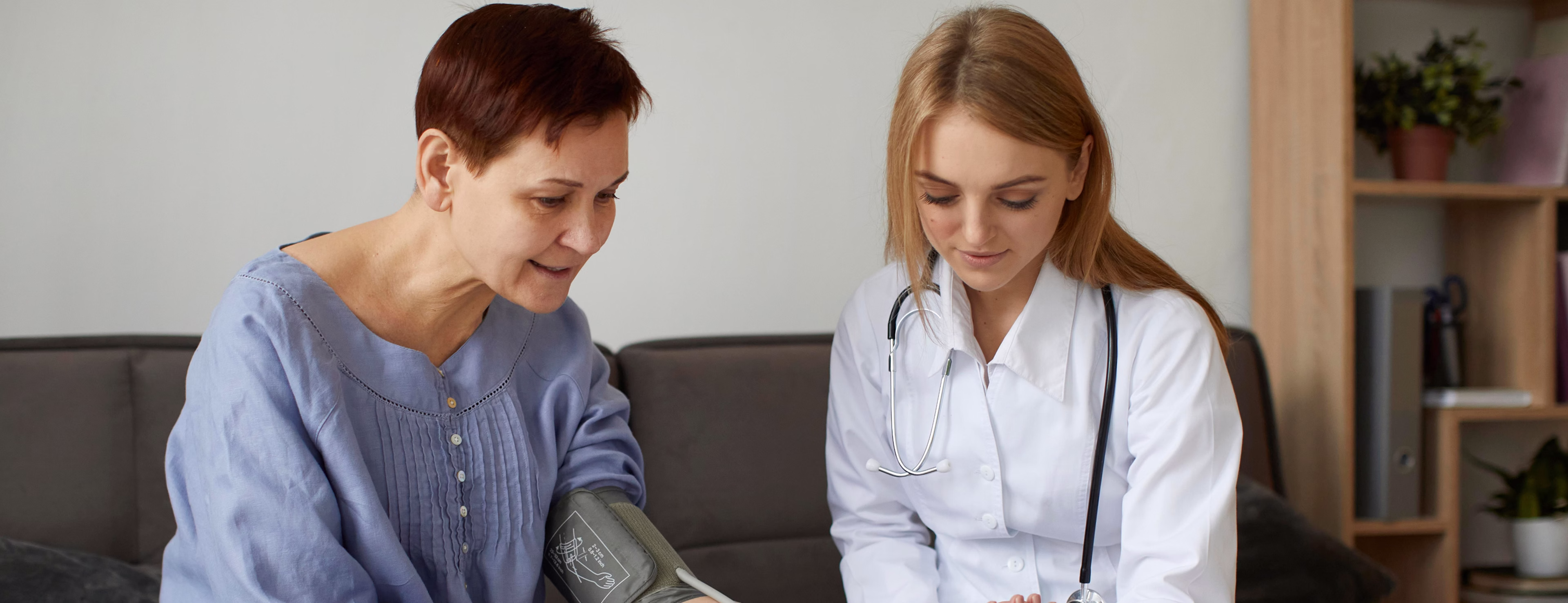 Care team reviewing a treatment plan with a patient