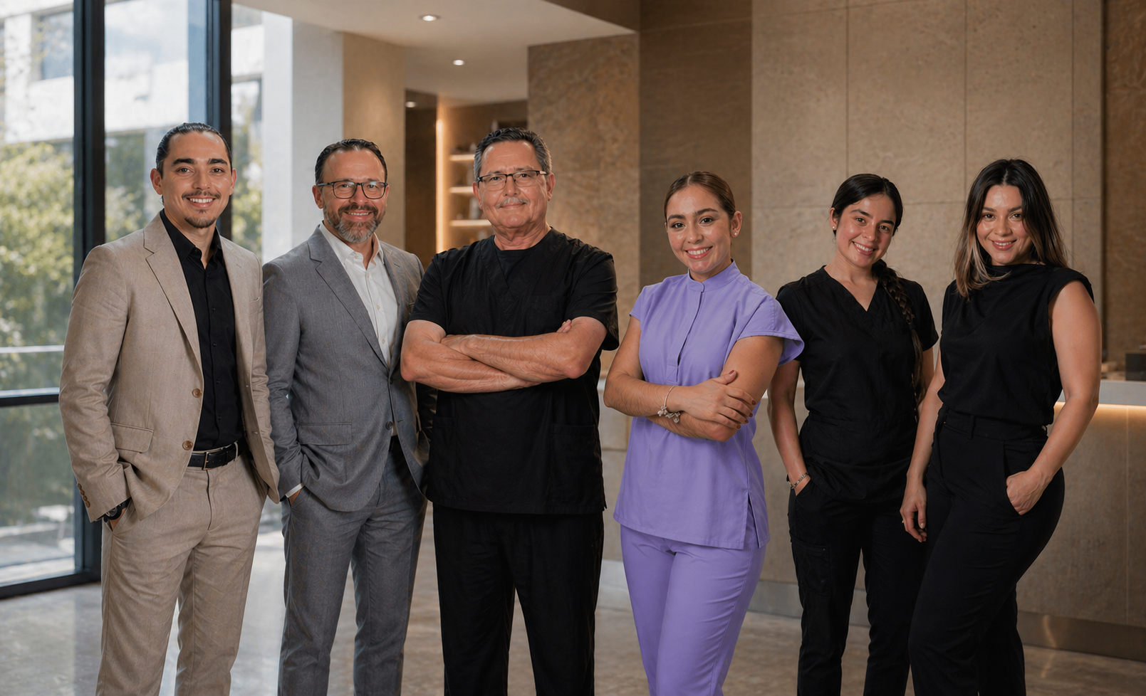 The Allure RT MX team -- the family of board-certified doctors behind Allure RT MX